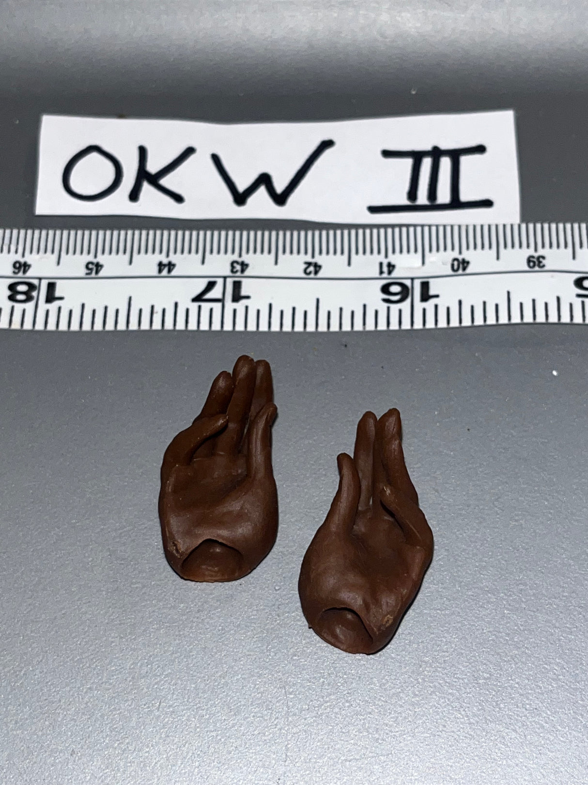 1:6 Scale Modern Era Black African American Hand Set - Beverly Hills Cop