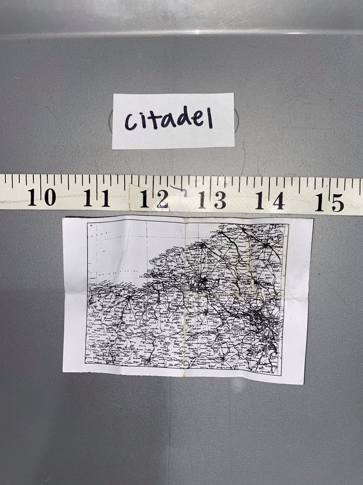 1:6 WWII German Map 112061