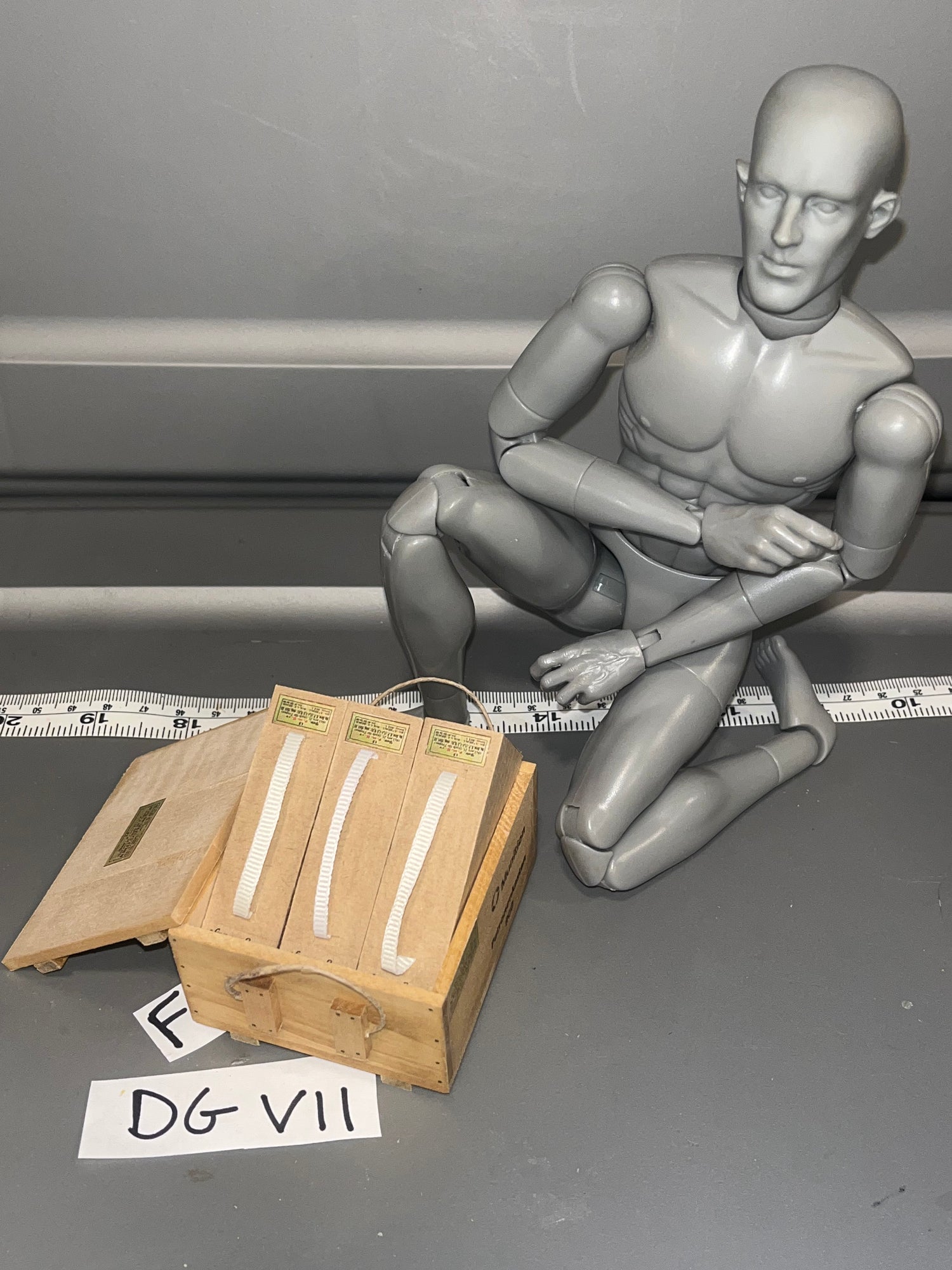 1/6 Scale WWII German Ammunition Crate - Small Arms