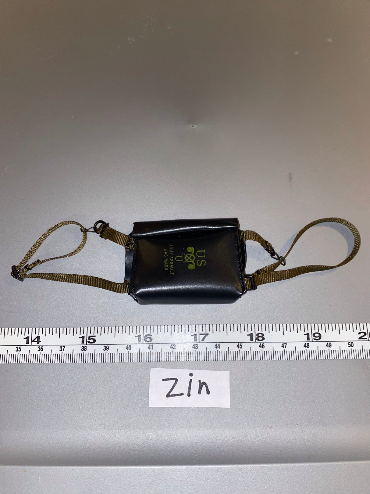 1/6 Scale WWII US Gas Mask Bag 111683