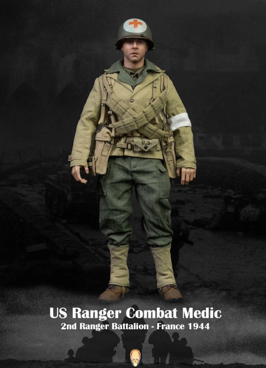 1/6 Scale WWII US Ranger Medic Wade - Facepool