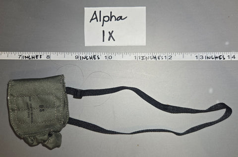 1/6 Scale Vietnam Era US Gas Mask Bag