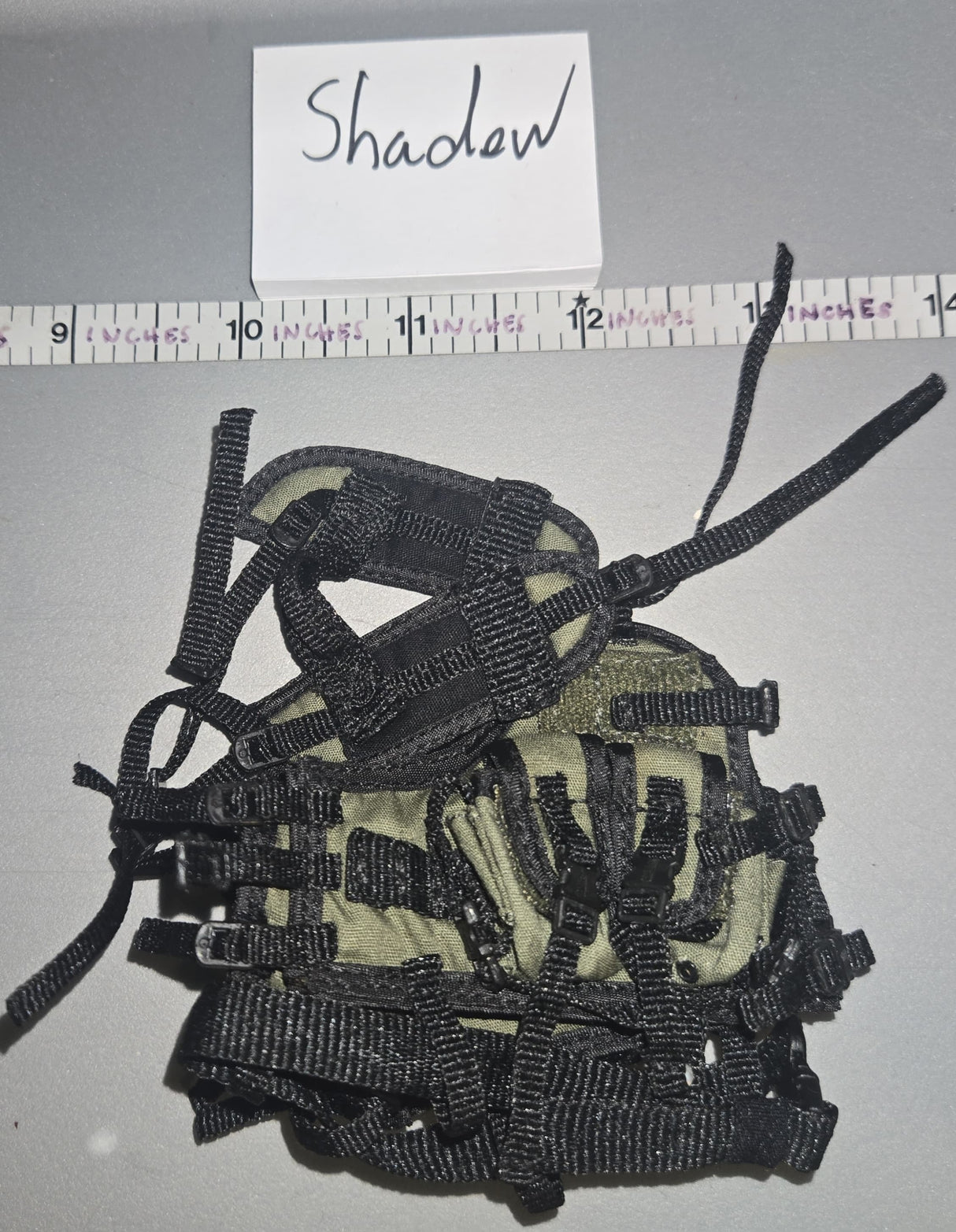 1/6 Modern Era Woodland Load Bearing Vest