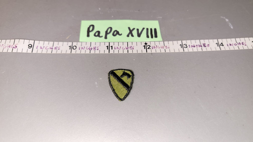 1/6 Scale Vietnam 1st Cavalry Patch