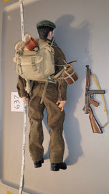 1:6 Scale WWII British Commando Dressed Figure - Dragon