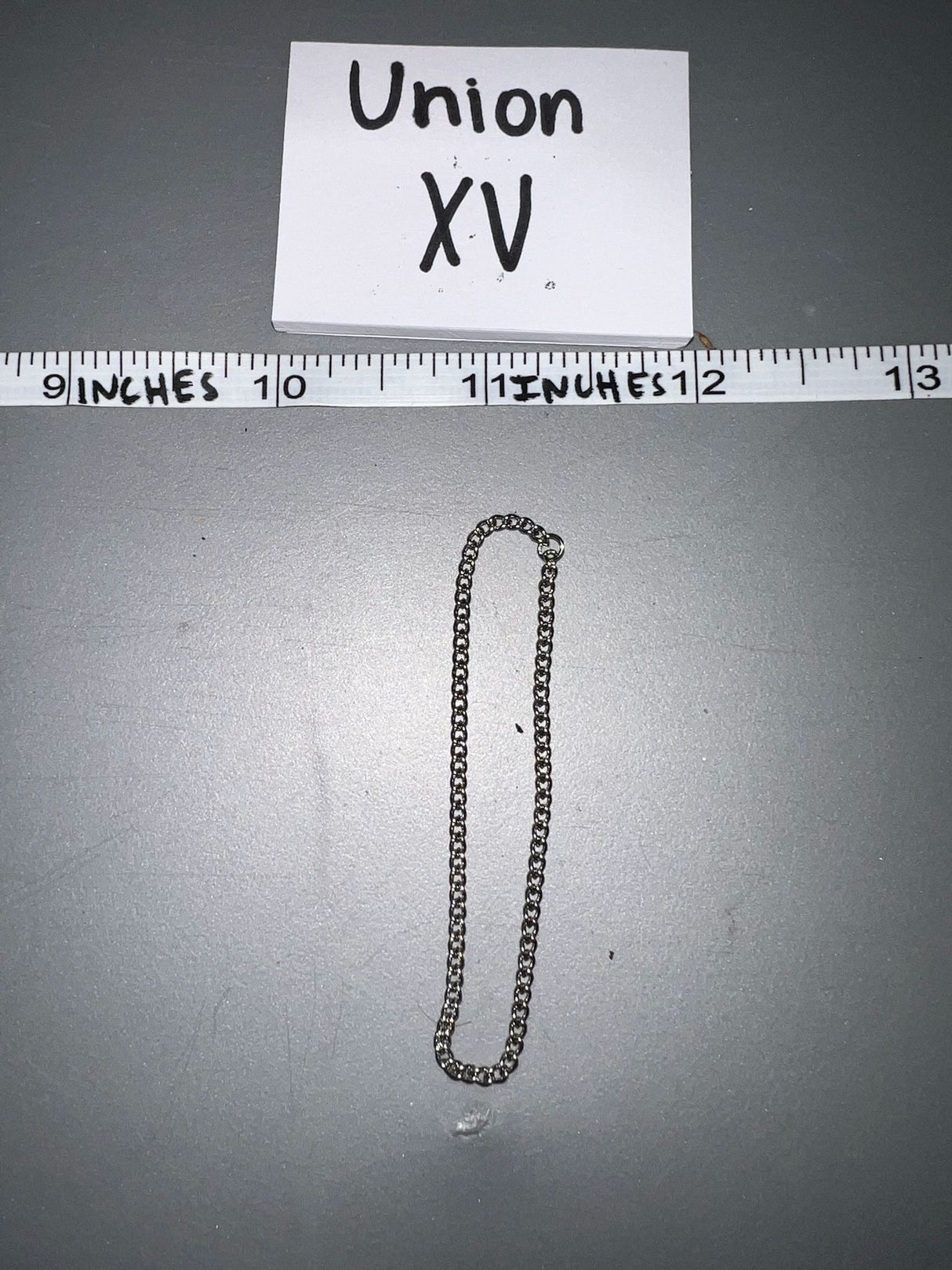 1/6 Scale Modern Era Civilian Silver Chain Necklace  - DAM Gangsters Kingdom
