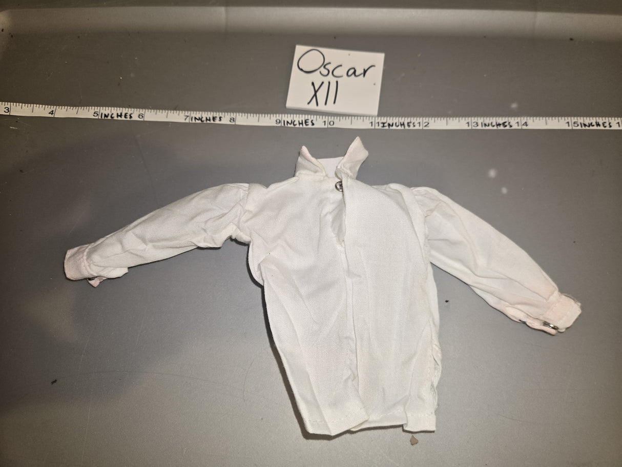 1/6 Scale WWII German White Work Shirt