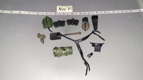 1/6 Scale WWII German Field Gear Lot