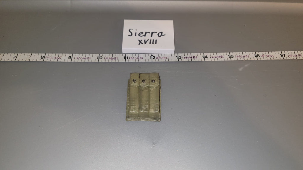 1/6 Scale WWII US Thompson Ammunition Pouch