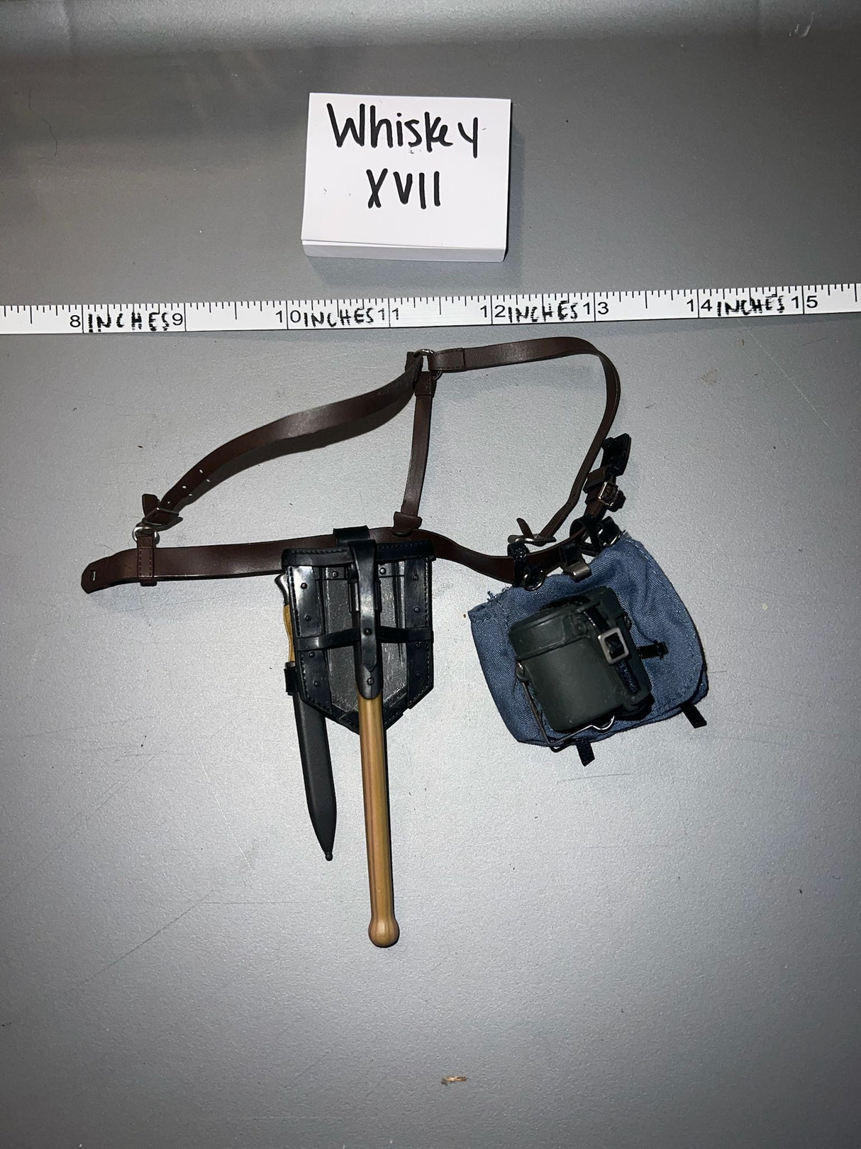 1/6 Scale WWII German Luftwaffe Fallschirmjager Field Gear Lot