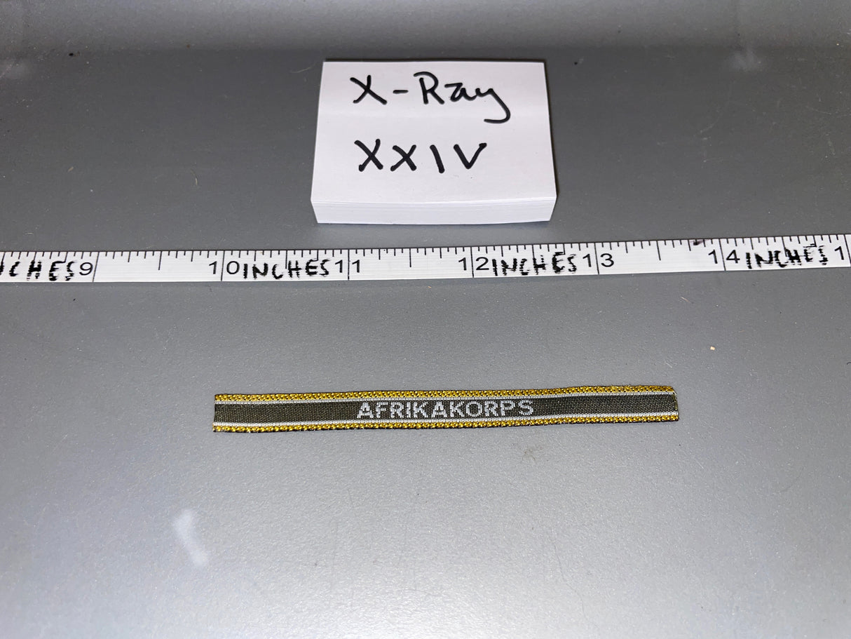 1/6 Scale WWII German Afrika Korps Cuff Title l
