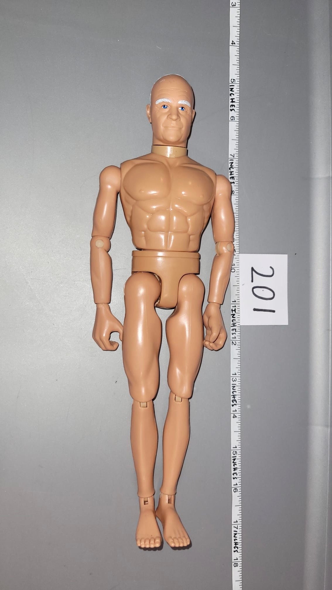 1/6 Scale Nude GI Joe WWII US General Figure