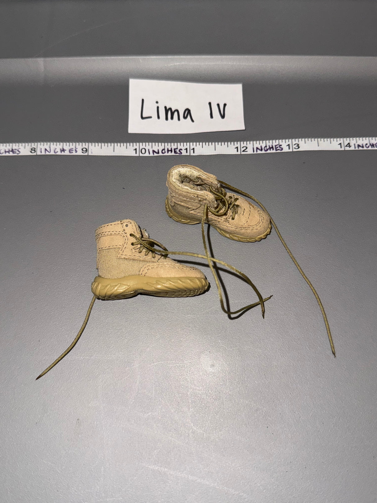 1/6 Scale Modern Era Cloth / Leather Combat Boots
