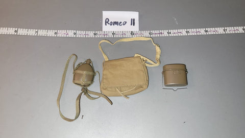1/6 Scale WWII Japanese Musette Bag Lot