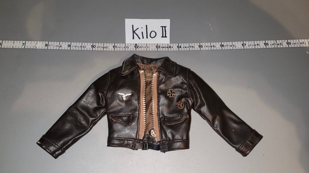 1/6 Scale WWII German Luftwaffe Leather Jacket