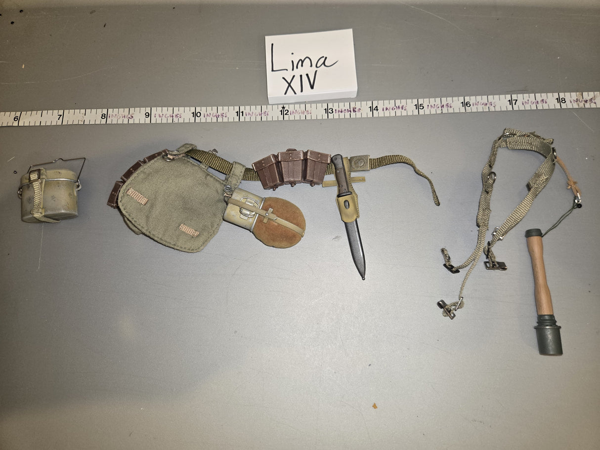 1/6 Scale WWII German Afrikakorps Field Gear Lot