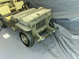 1/6 Scale WWII US Jeep - Ultimate Soldier - Weathered