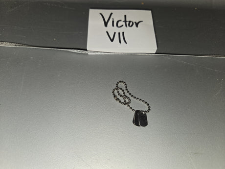 1/6 Scale WWII US Dog Tags - Victor VII
