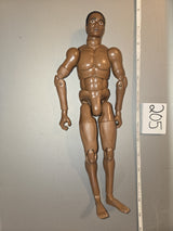 1/6 Scale Nude African American Ultimate Soldier Figure