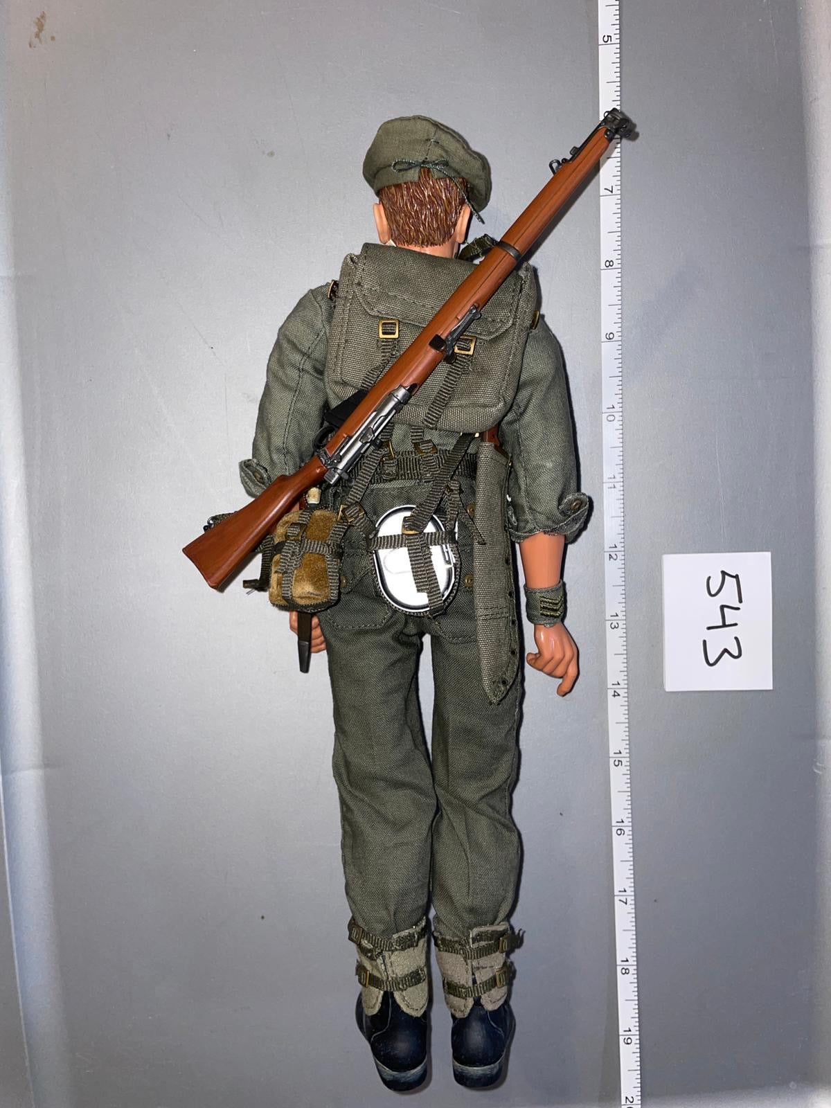1:6 Scale WWII British Burma / Pacific Infantry Dressed Figure - Sideshow
