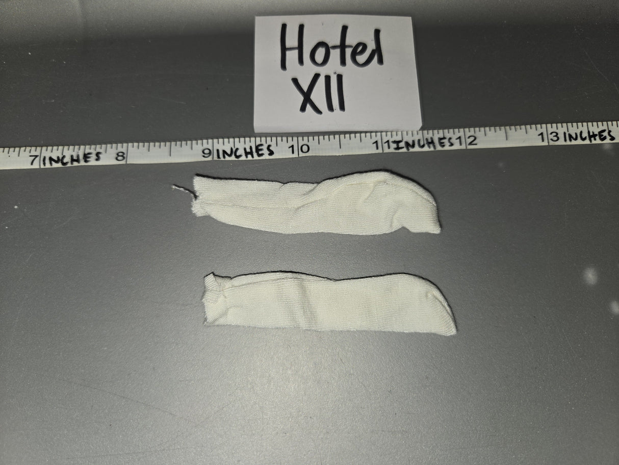 1:6 Scale Modern Era White Socks