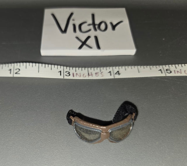 1/6 Scale WWII Aviator Goggles - Victor XI