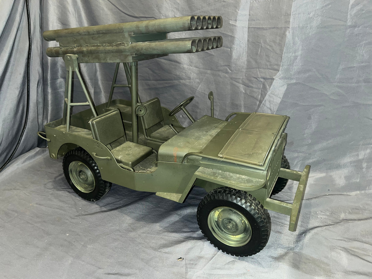 1/6 Scale WWII US Jeep - SOTW - Rocket Launcher Custom