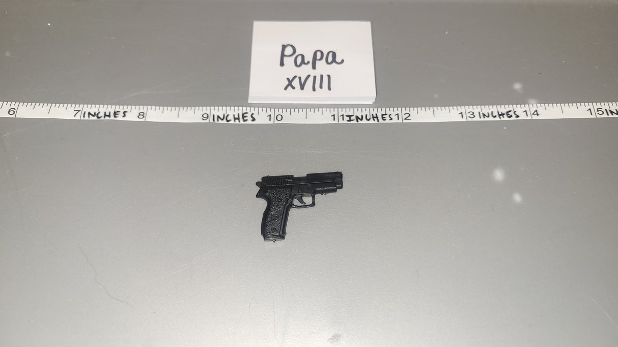 1/6 Scale Modern Pistol