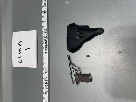 1/6 Scale WWII German Pistol and Holster - dragon