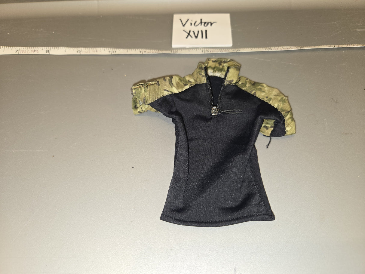 1:6 Scale Modern Era Camo and Black Shirt