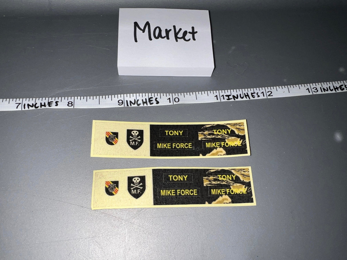 1/6 Scale Vietnam Era US Patch Lot