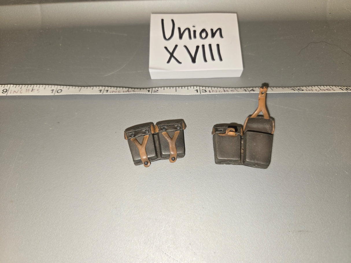 1/6 Scale Civil War Union Cartridge Box Set - Union XVIII