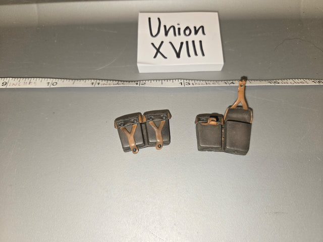 1/6 Scale Civil War Union Cartridge Box Set - Union XVIII