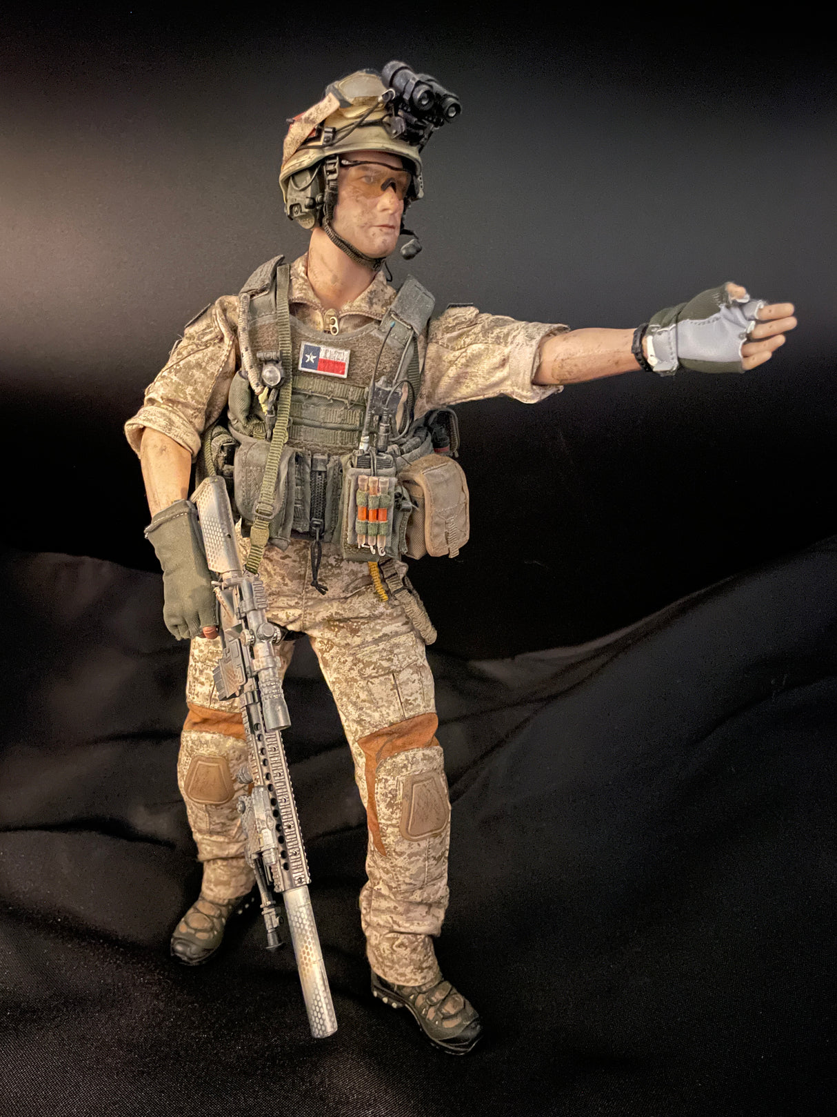 1/6 Scale Modern Era Navy Seal Iraq Afghanistan Premium Dressed Figure