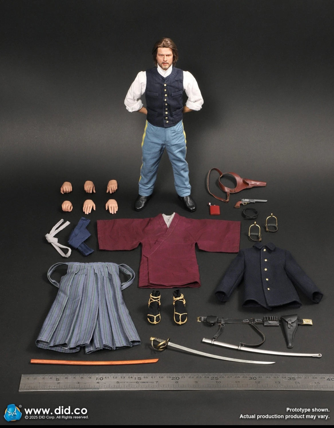 1/6 Scale DID The Last Samurai Captain Nathan Algren NS80186 - NIB Civil War