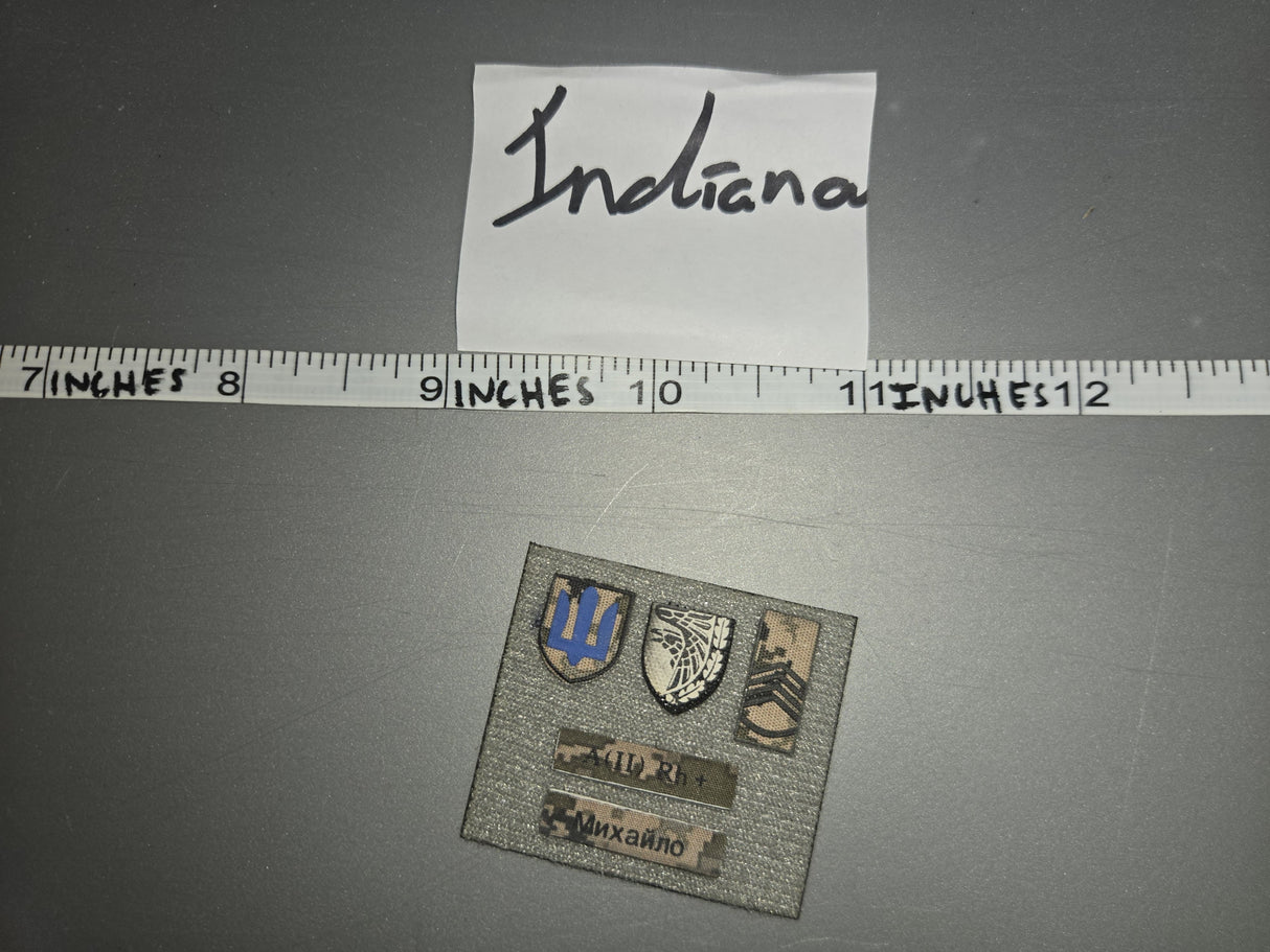 1/6 Scale Modern Era Ukraine Patch Set