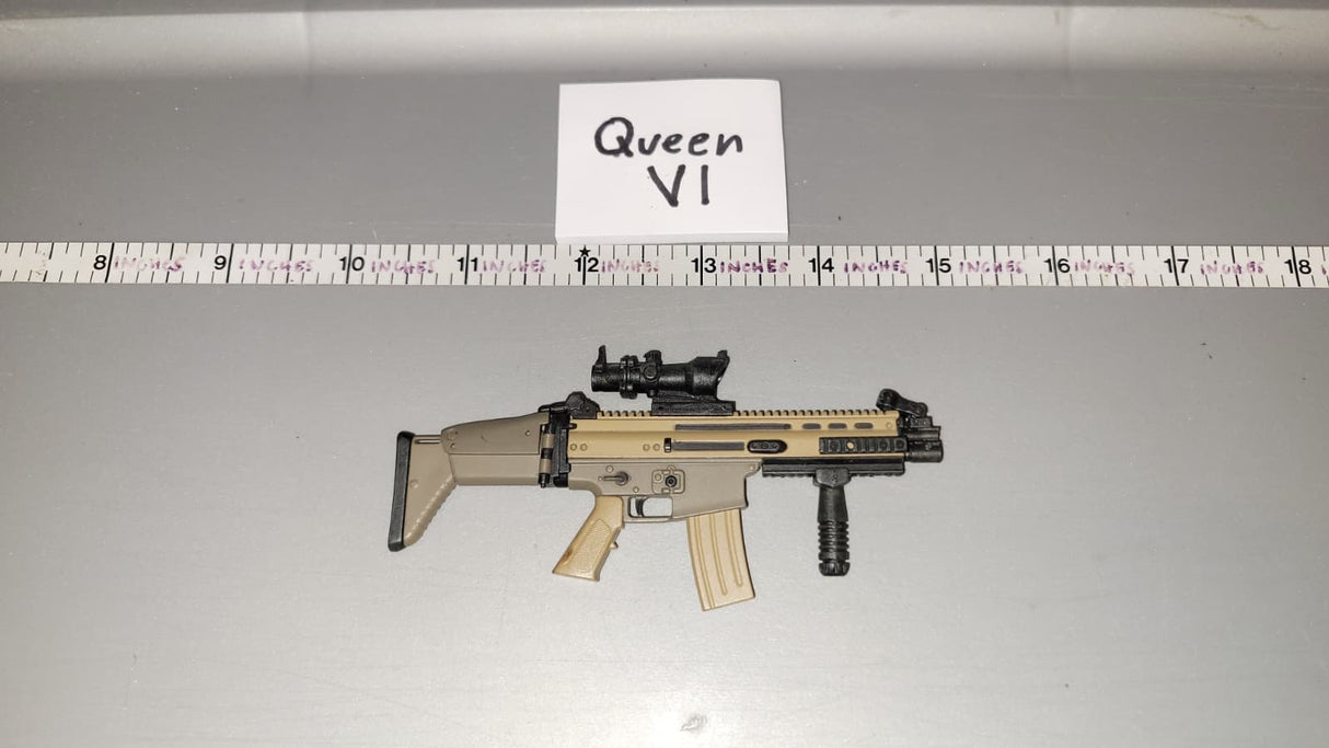 1/6 Scale Modern Era SCAR Rifle -
