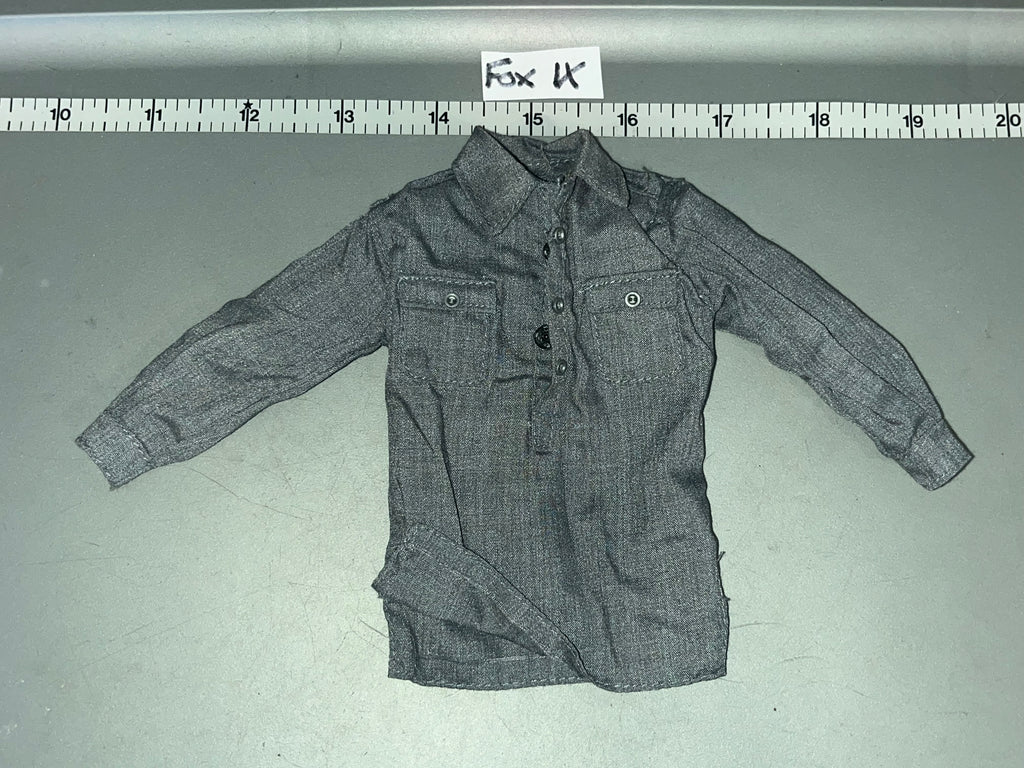 1/6 Scale WWII German Grey Work Shirt