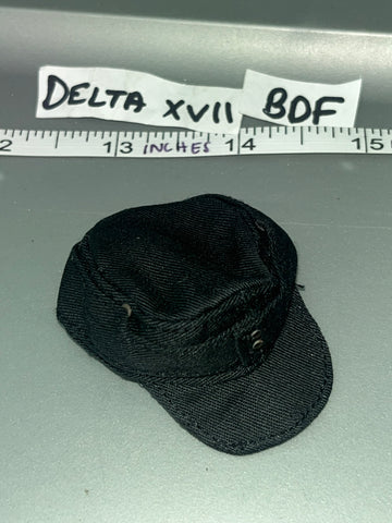 1/6 Scale WWII German Black Field Cap - BDF