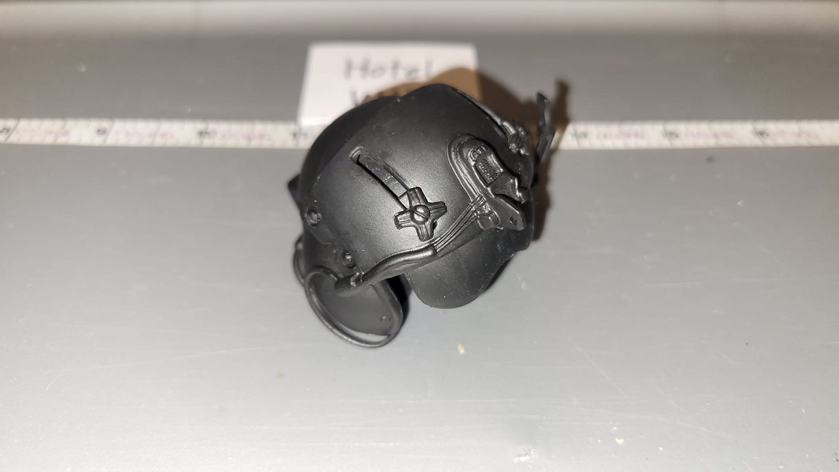 1/6 Scale Modern Helicopter Pilot Flight Helmet