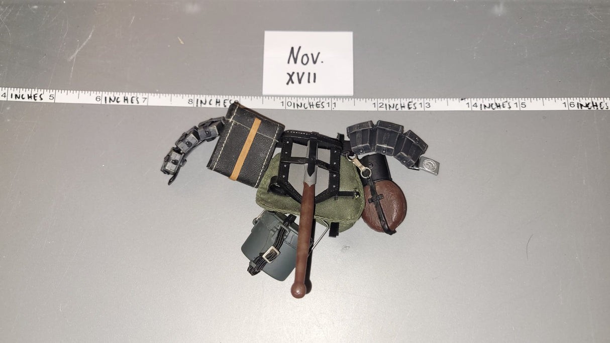 1/6 Scale WWII German Field Gear Lot