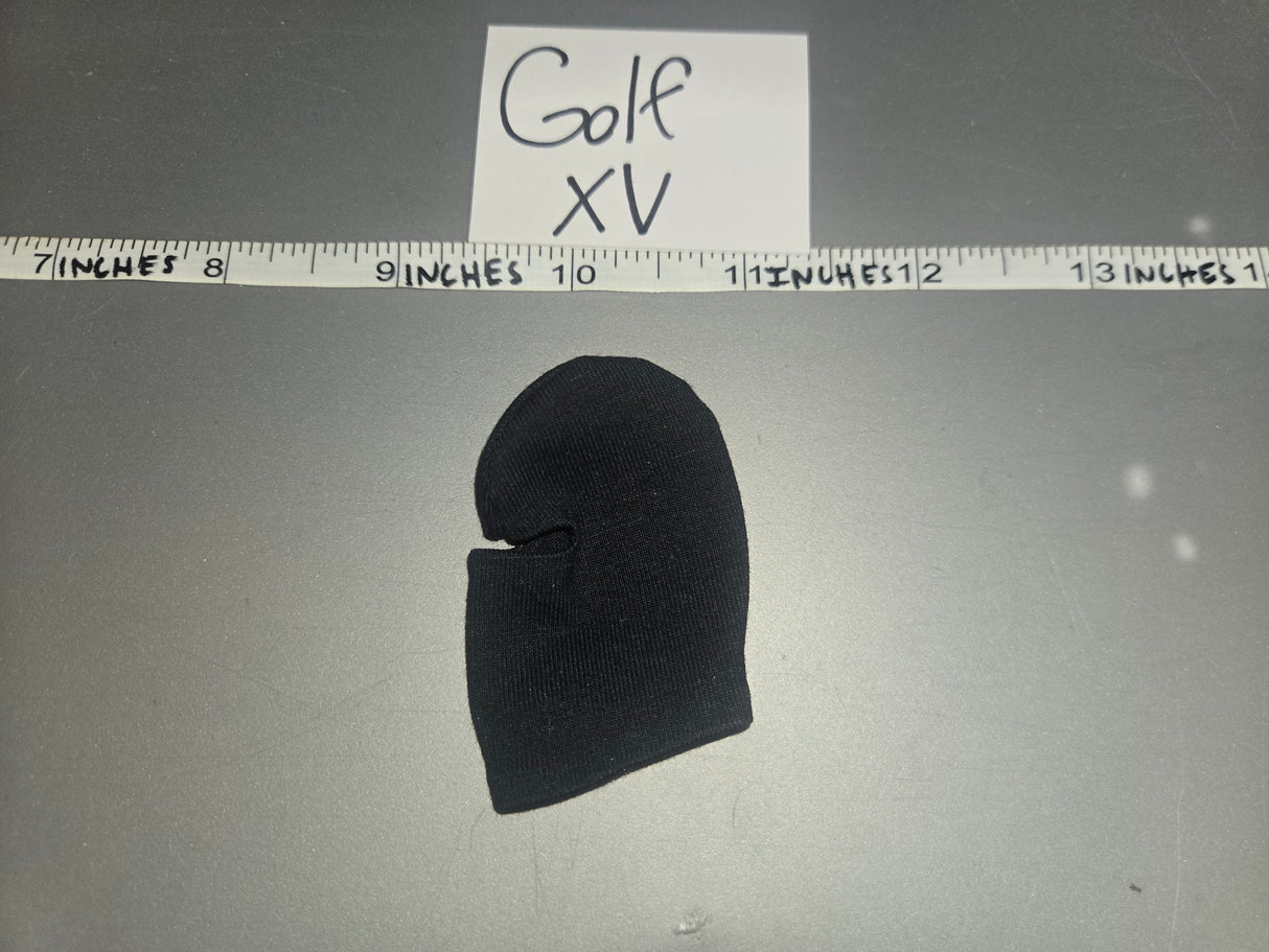1/6 Scale Modern Era Black Balaclava Mask