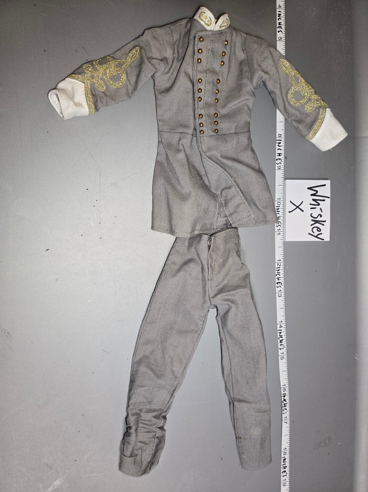 1/6 Scale Civil War Confederate Officer Uniform