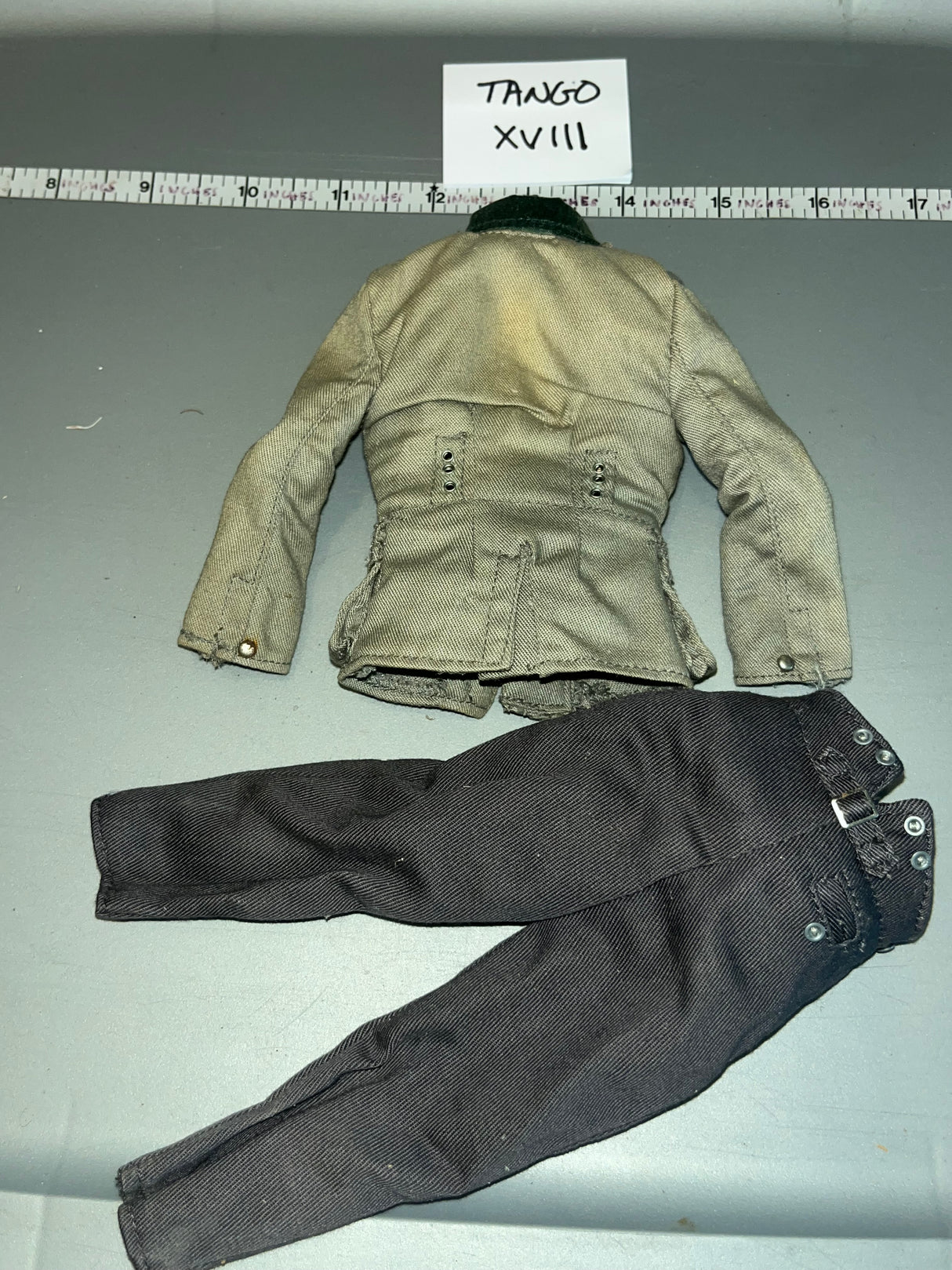 1/6 Scale WWII German Uniform - Weathered