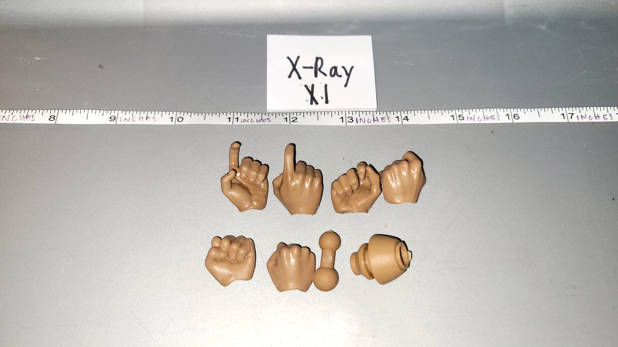1/6 Scale Nude Figure Hand Lot