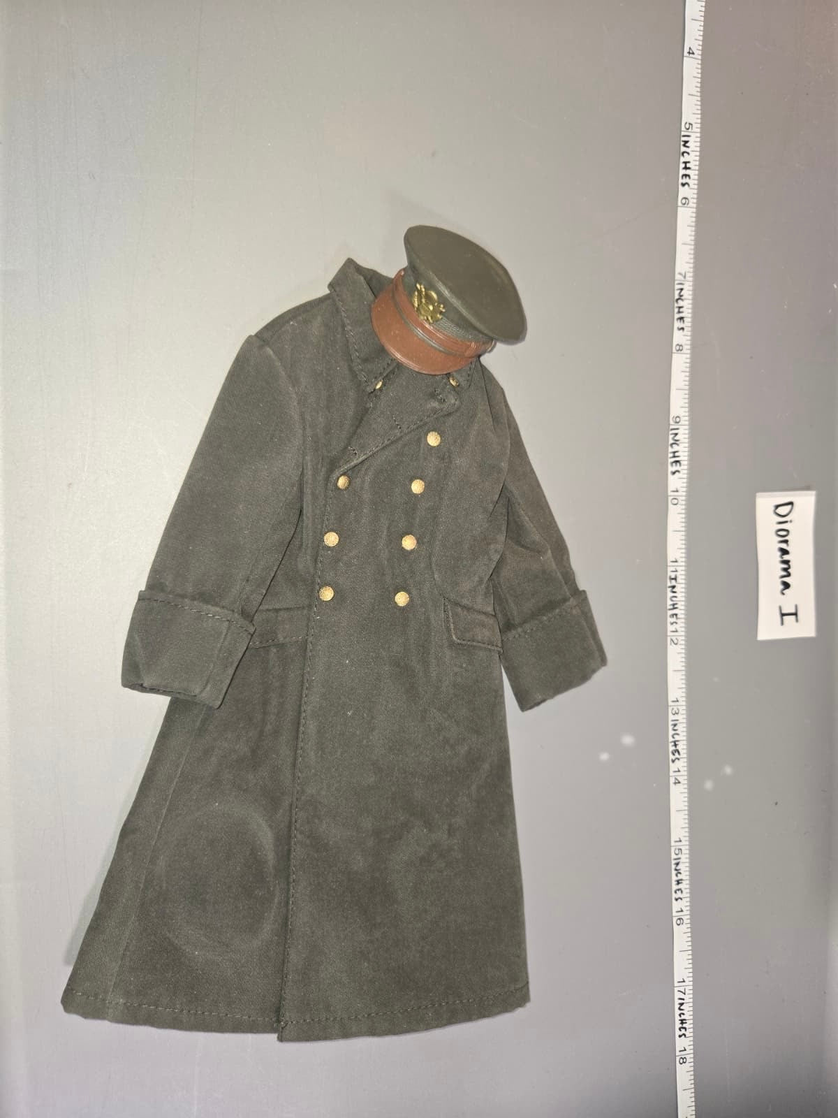 1/6 Scale WWII US Greatcoat and Cap