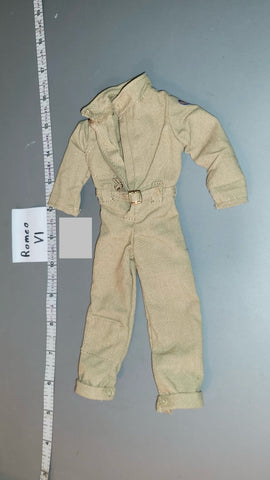 1:6 Scale WWII US Pilot Aviator Coveralls Flight Suit