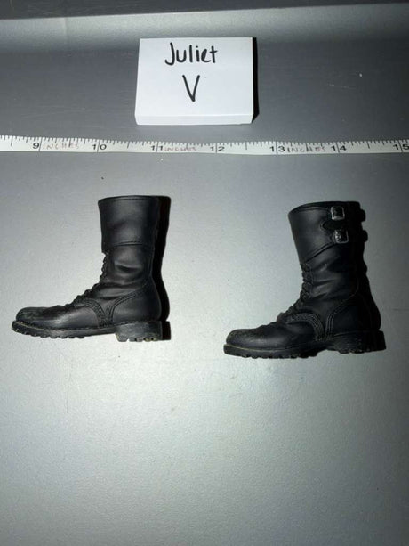 1/6 Scale Modern Era Buckle Strap Combat Boots - Juliet V