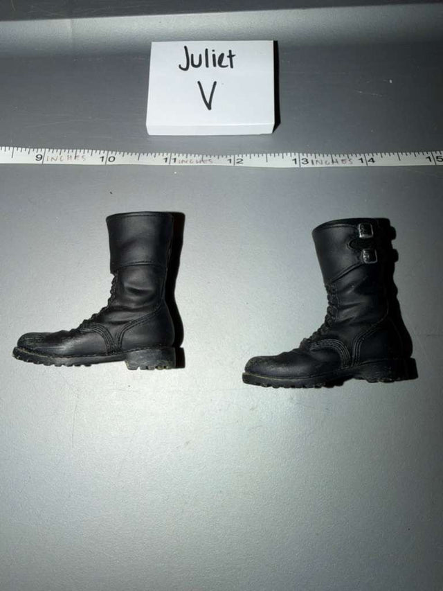 1/6 Scale Modern Era Buckle Strap Combat Boots - Juliet V