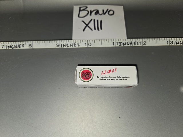 1/6 Scale WWII US Lucky Strike Cigarette Pack - Bravo XIII